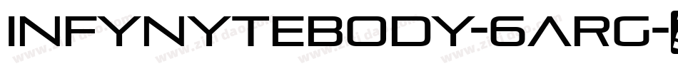 InfynyteBody-6ARg字体转换
