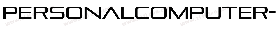 PersonalComputer-6aRg字体转换