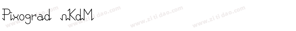 Pixograd-nKdM字体转换