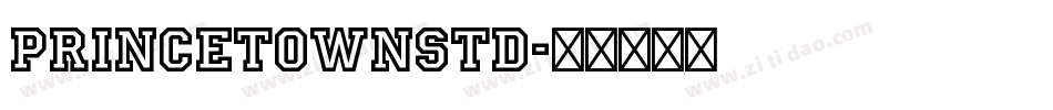 PrincetownStd字体转换