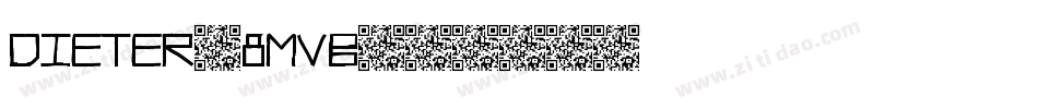 Dieter-8MVB字体转换