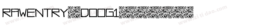 RawEntry-DOOG0字体转换