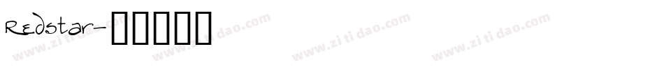 Redstar字体转换