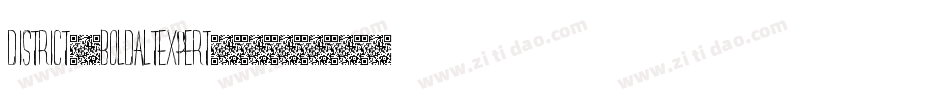 District-BoldAltExpert字体转换