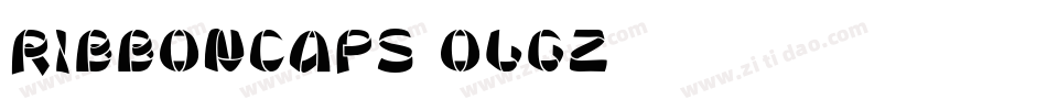 RibbonCaps-0Lgz字体转换