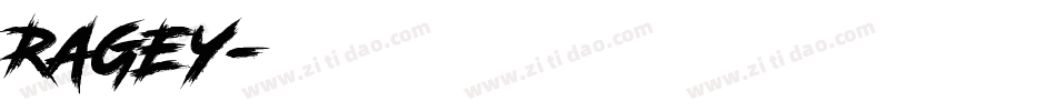 RAGEY字体转换