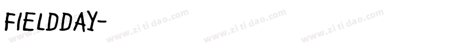 FIELDDAY字体转换