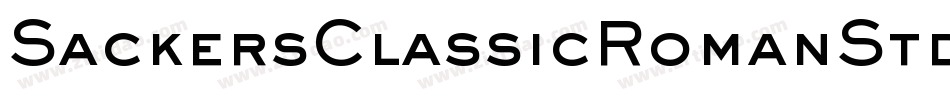 SackersClassicRomanStd-Light字体转换