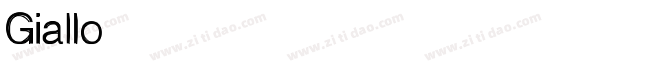 Giallo字体转换