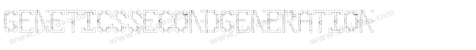 GeneticsSecondGeneration字体转换