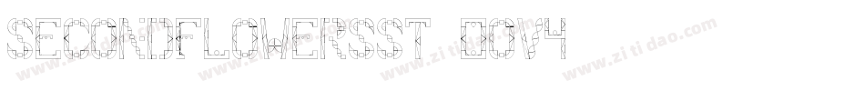 SecondFlowersSt-0oV4字体转换