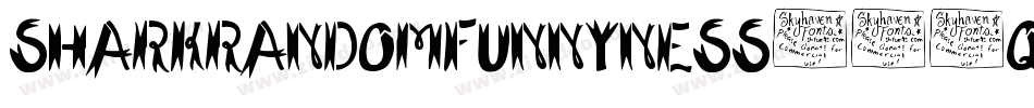 SharkRandomFunnyness2-8qnA字体转换