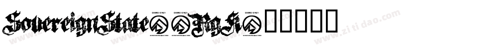 SovereignState-2RgK字体转换