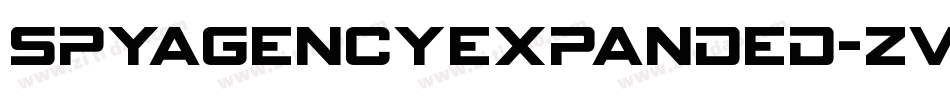 SpyAgencyExpanded-ZVpv8字体转换