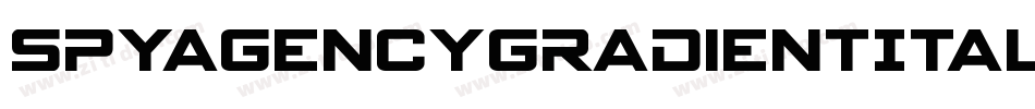 SpyAgencyGradientItalic-eZ903字体转换 SpyAgencyGradientItalic-eZ903字体转换