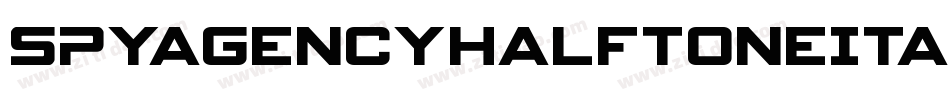 SpyAgencyHalftoneItalic-d9r4K字体转换 SpyAgencyHalftoneItalic-d9r4K字体转换