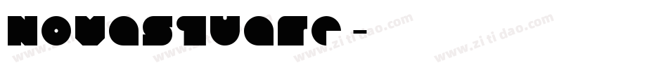 NovaSquare字体转换