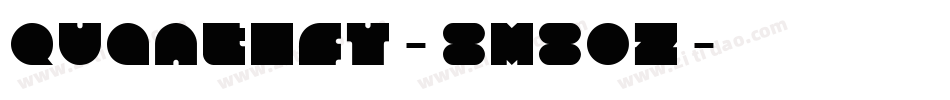 Quantify-8M80Z字体转换