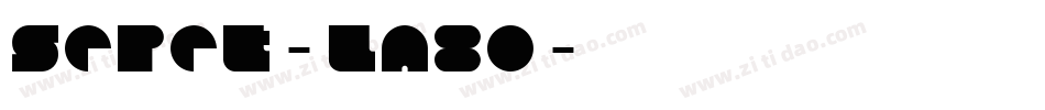 Sepet-ln80字体转换