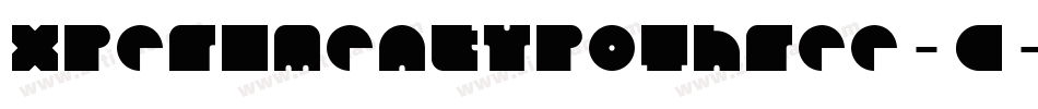 XperimentypoThree-C-Square字体转换