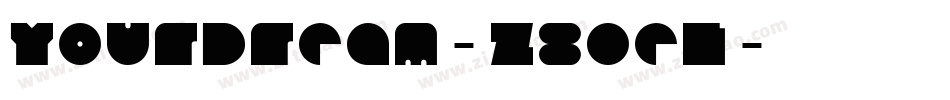 YourDream-z80eL字体转换