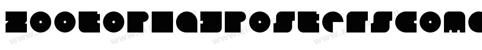 ZootopiaJposterscomar-qJ80字体转换