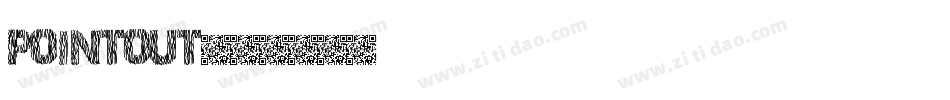 POINTOUT字体转换