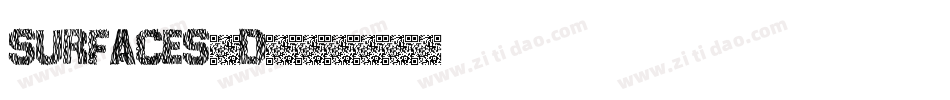 Surfaces3D字体转换