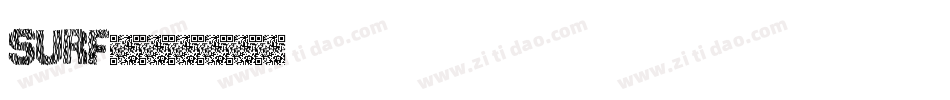 surf字体转换