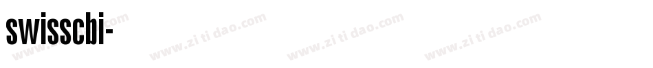 swisscbi字体转换