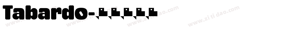 Tabardo字体转换