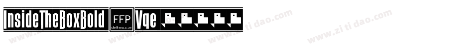 InsideTheBoxBold-1Vqe字体转换