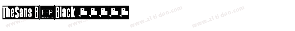 TheSans-B9Black字体转换