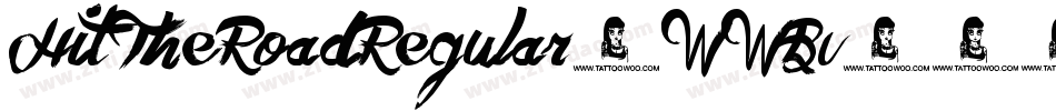 HitTheRoadRegular-WWBv字体转换