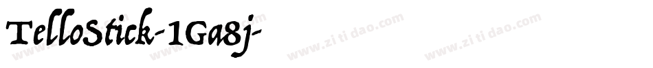 TelloStick-1Ga8j字体转换