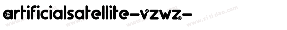 Artificialsatellite-VzwZ字体转换
