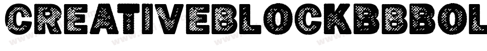 CreativeblockBbBold-qOV字体转换