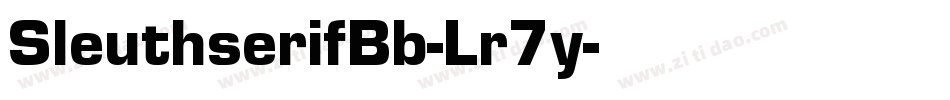 SleuthserifBb-Lr7y字体转换