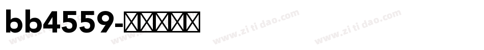 bb4559字体转换