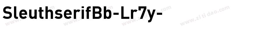 SleuthserifBb-Lr7y字体转换