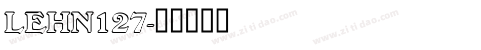 LEHN127字体转换