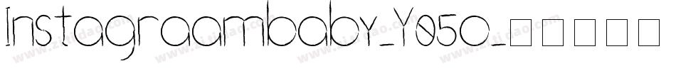 Instagraambaby-Y05o字体转换