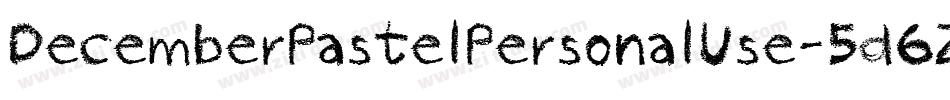 DecemberPastelPersonalUse-5d6Z字体转换