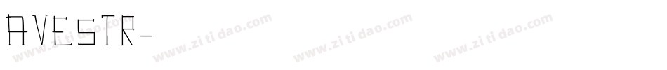 avestr字体转换