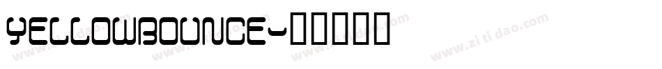 YELLOWBOUNCE字体转换