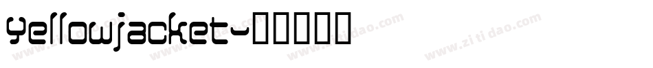 Yellowjacket字体转换