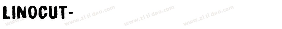 LINOCUT字体转换