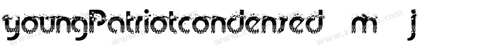 YoungPatriotCondensed-8M87J字体转换