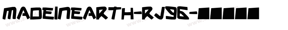 MadeInEarth-Rj96字体转换