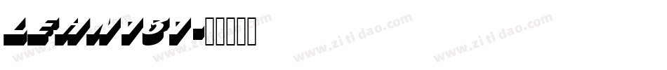 LEHN131字体转换